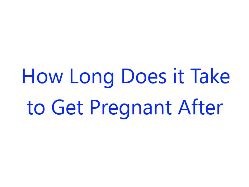 How Long Does it Take to Get Pregnant After Stopping Noristerat