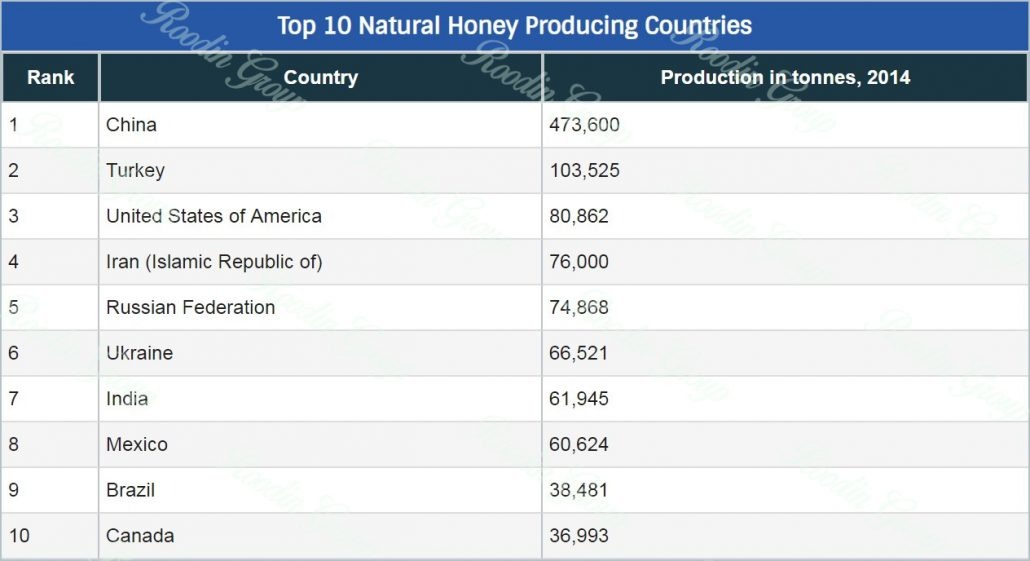 Biggest Honey Producer Company of the World + Honey Producer Countries