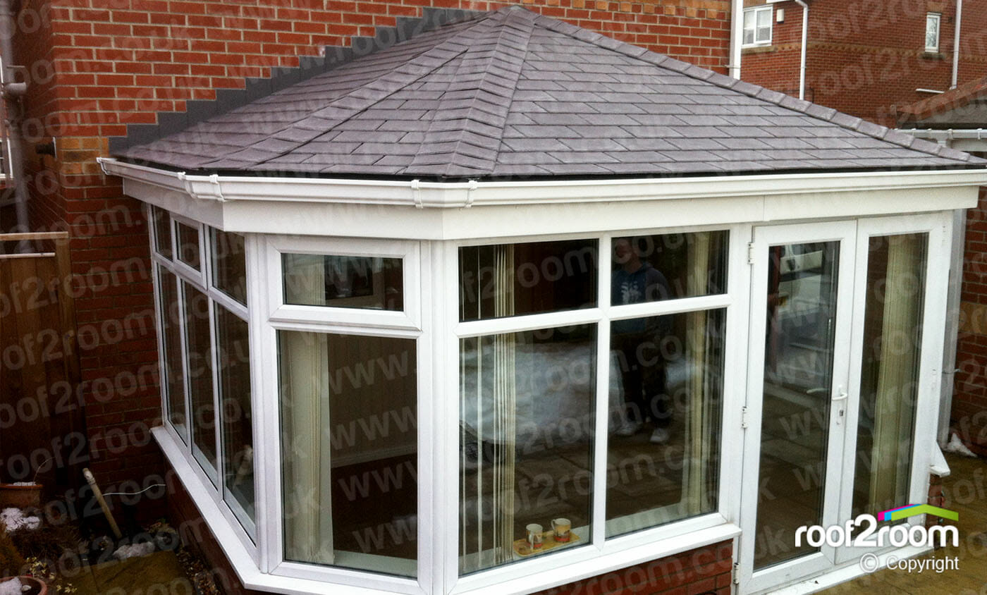 Beautiful Tiled Conservatory Roof In Bolton, Lancashire Roof 2 Room