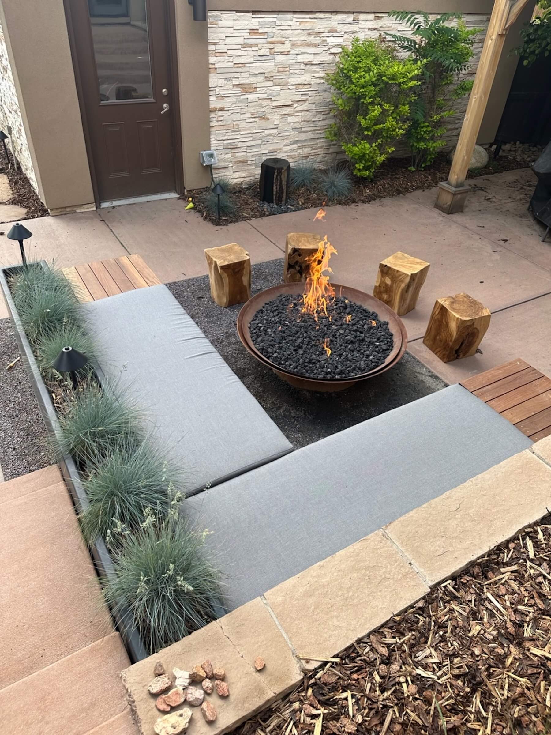 Custom Outdoor Furniture Denver, CO Landscape Design Build Denver, CO
