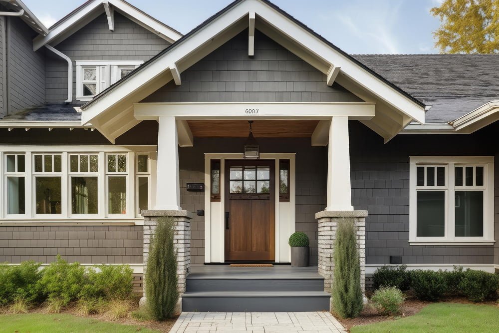 20 Modern Front Door Roof Design Ideas for Sophisticated Homes