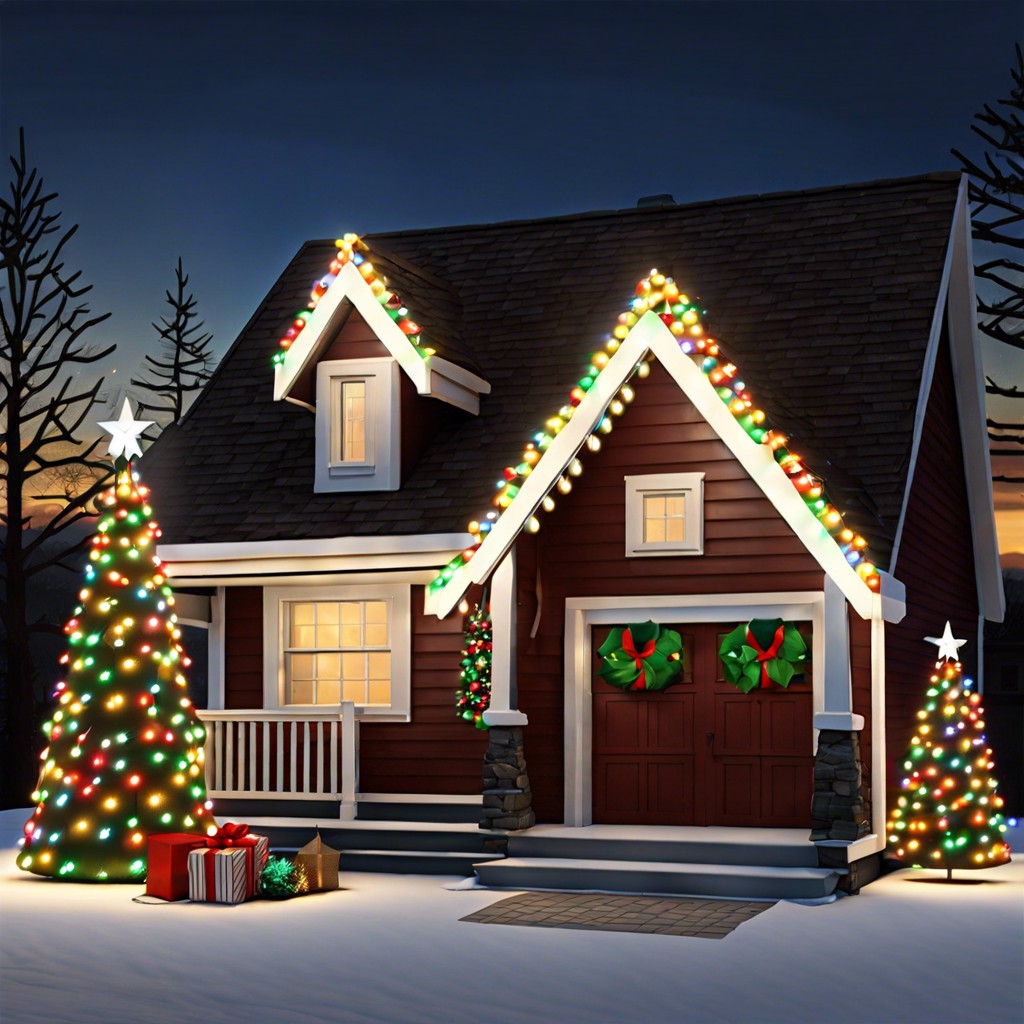 How to Hang Christmas Lights on Peak of Roof Festive Tips for a