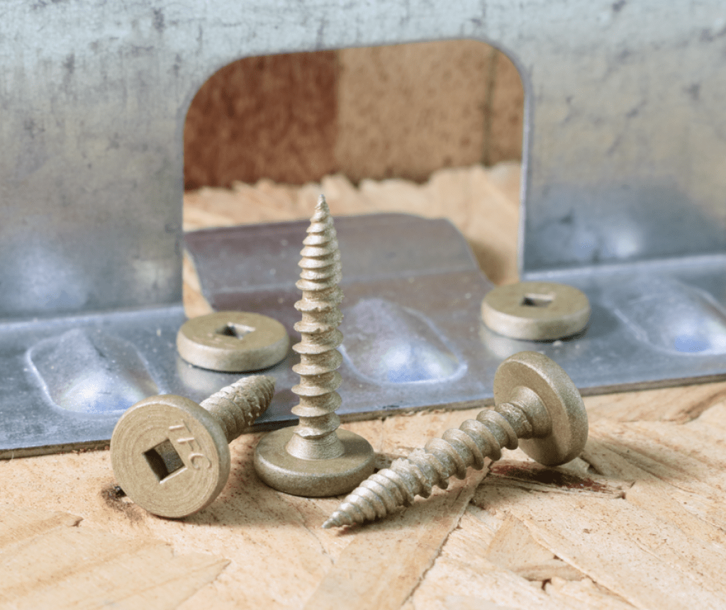 Fastener Designed for Use With Oriented Strand Board Roofing