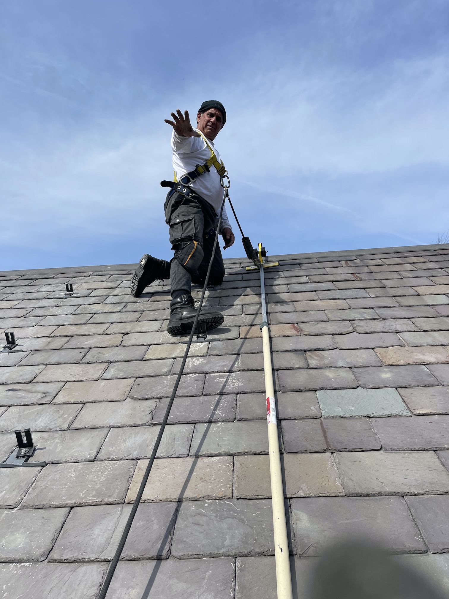 Solar Attachment Solution for Slate Roofs Roofing