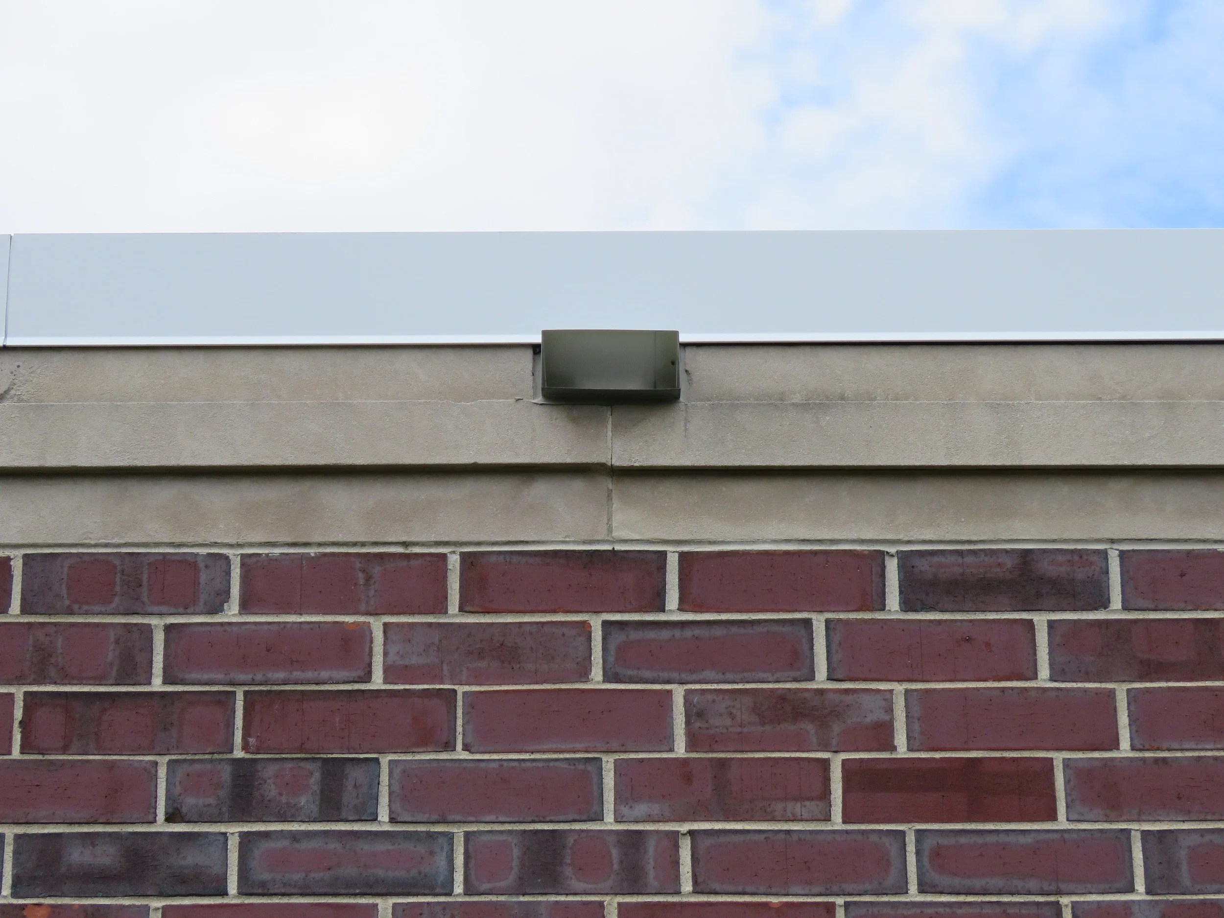 Pictures Commercial Roof Scuppers as Installed on Roofs