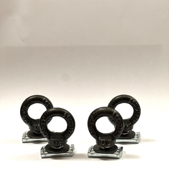 Roof Rack Eye Bolts 6mm male (4 Pack) Roof Rack World