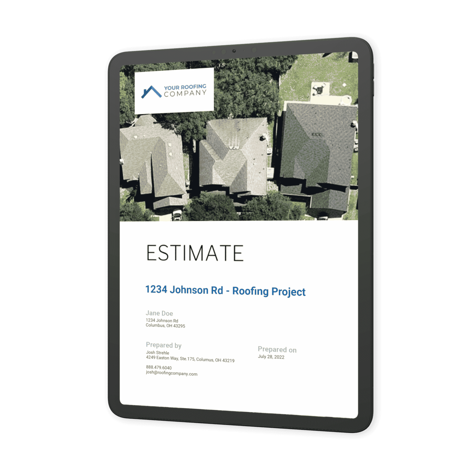 Roof Estimating 101 How to Estimate a Roofing Job RoofSnap