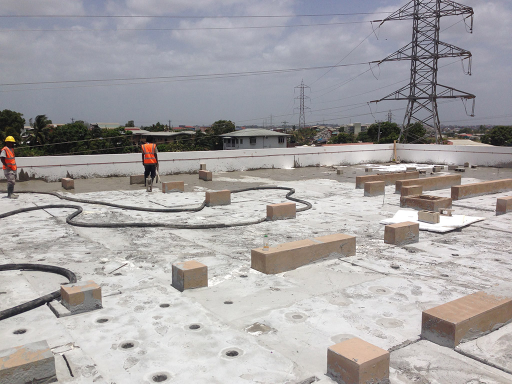 Lightweight Concrete Roof Systems