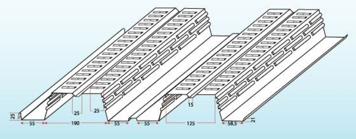 Composite Floor Decking - Roof Systems (1219 x 477 Pixel)