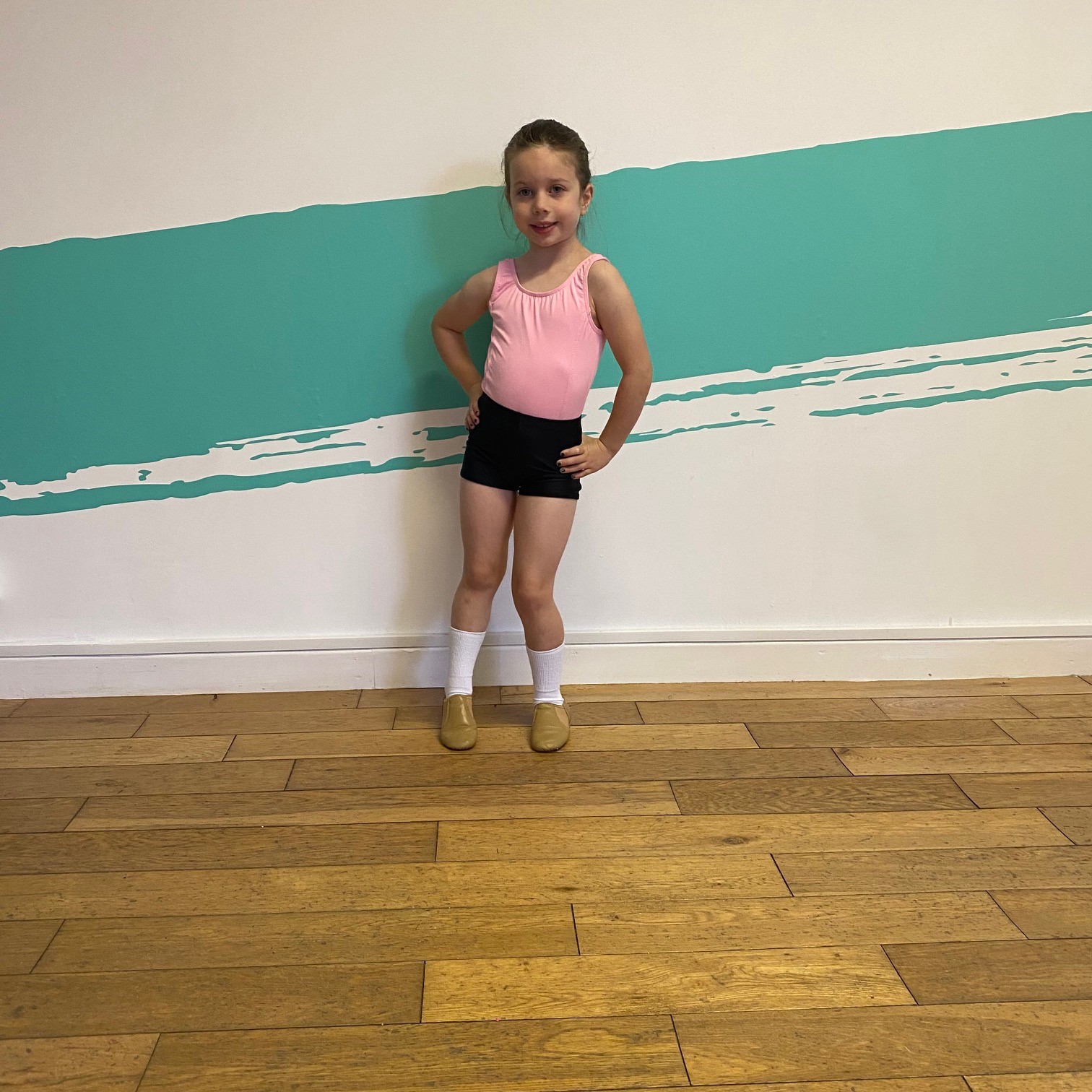 Black Dance Shorts Rooftop Studios