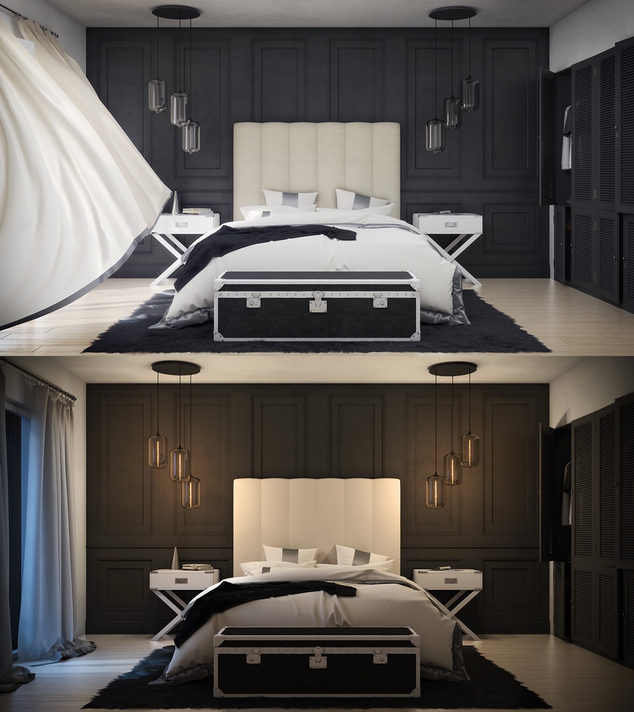 Dark Bedroom Design Ideas and Inspiration To Get The Relax Feel RooHome