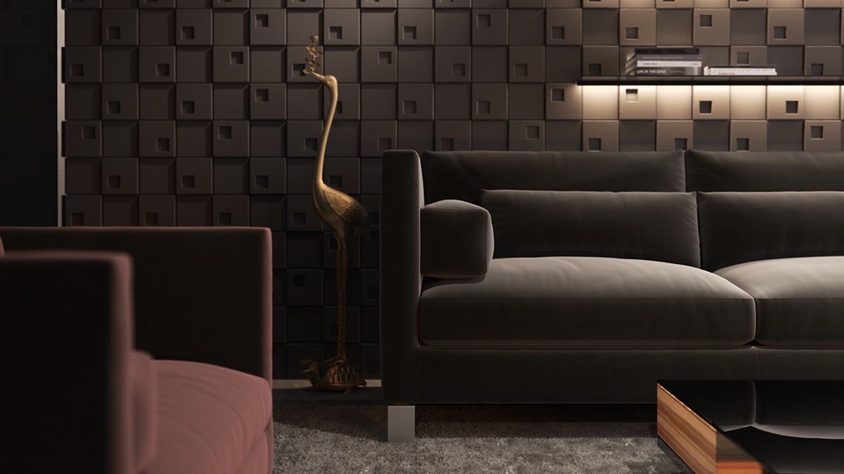 Amazing Wall Texture Designs For The Living Room RooHome