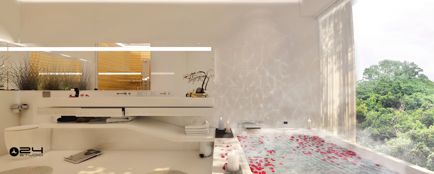 Contemporary Bathroom Design Ideas Complete With Perfect Bathtubs Bring