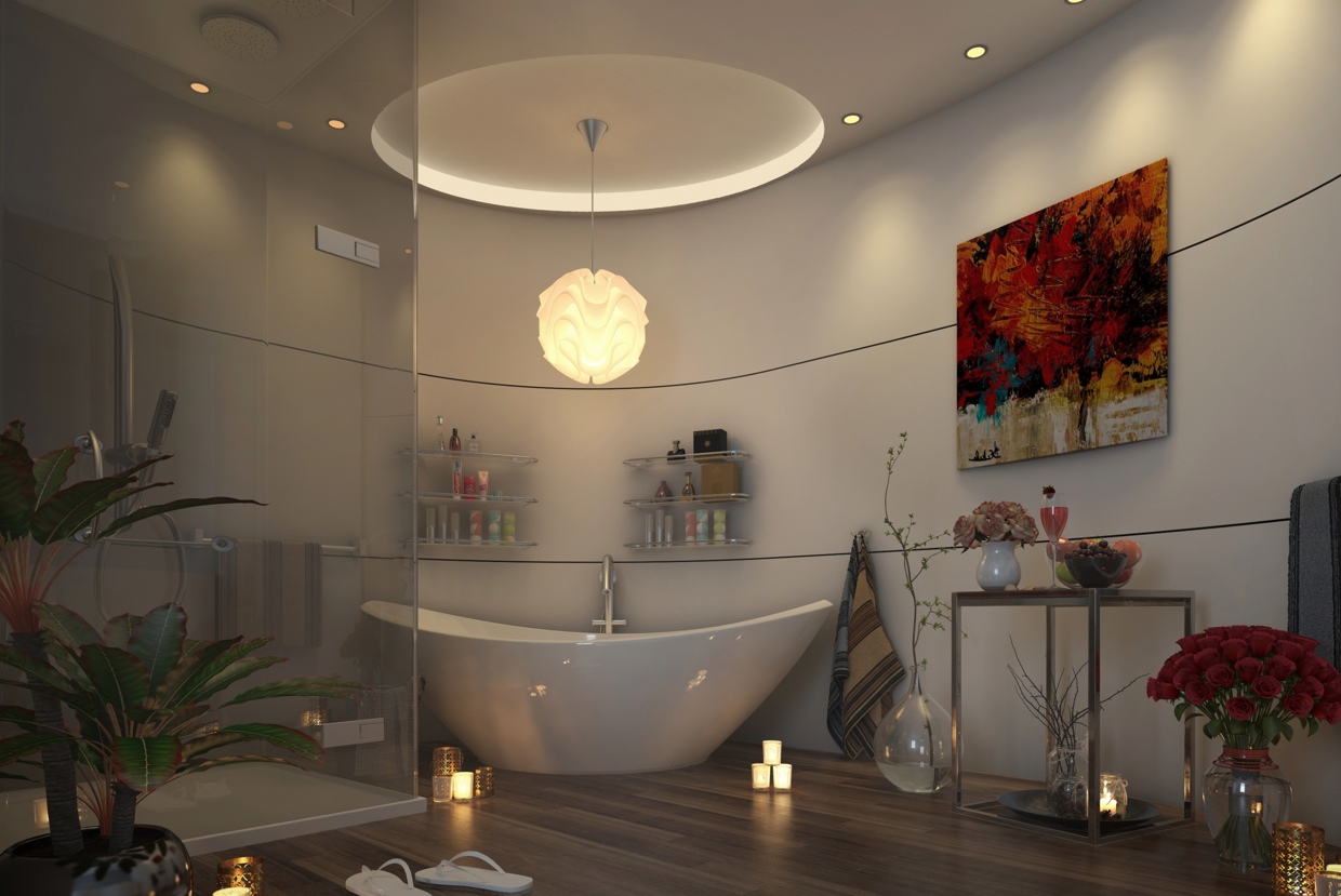 Contemporary Bathroom Design Ideas Complete With Perfect Bathtubs Bring