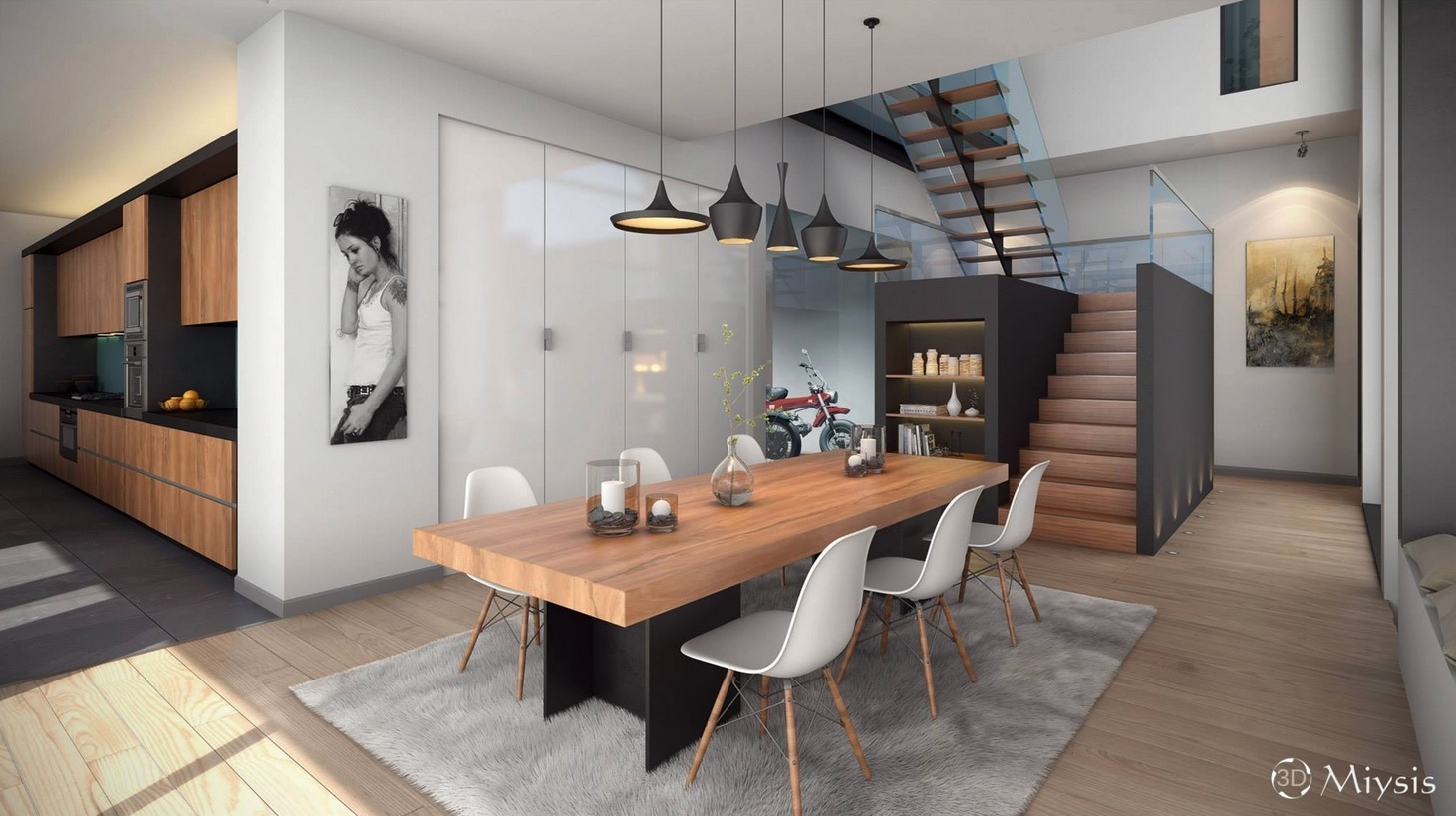 Modern Dining Room Designs Combined With Minimalist Decor and Perfect