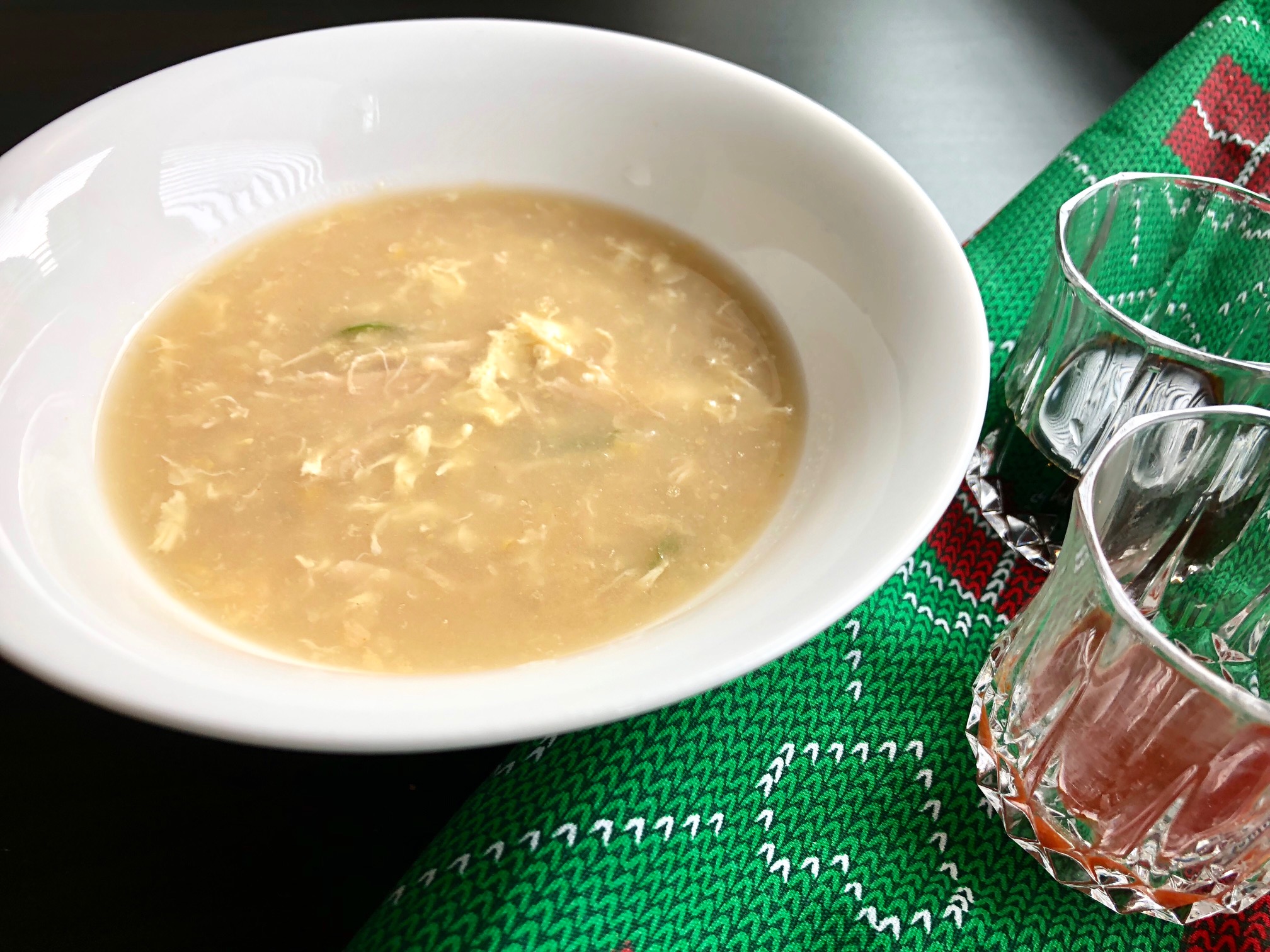 Pakistani Chinese Chicken Corn Soup Rookie With A Cookie