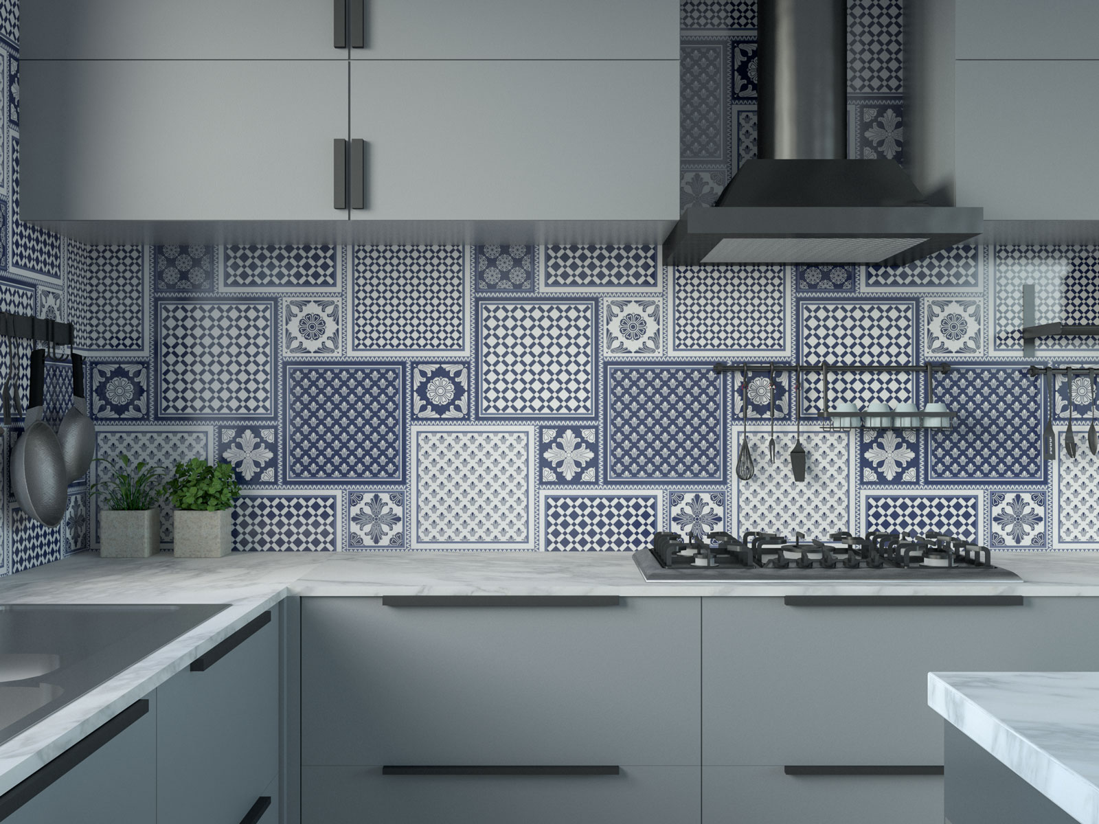 15 Blue Backsplash Tile Ideas That Bring Your Kitchen to New Heights