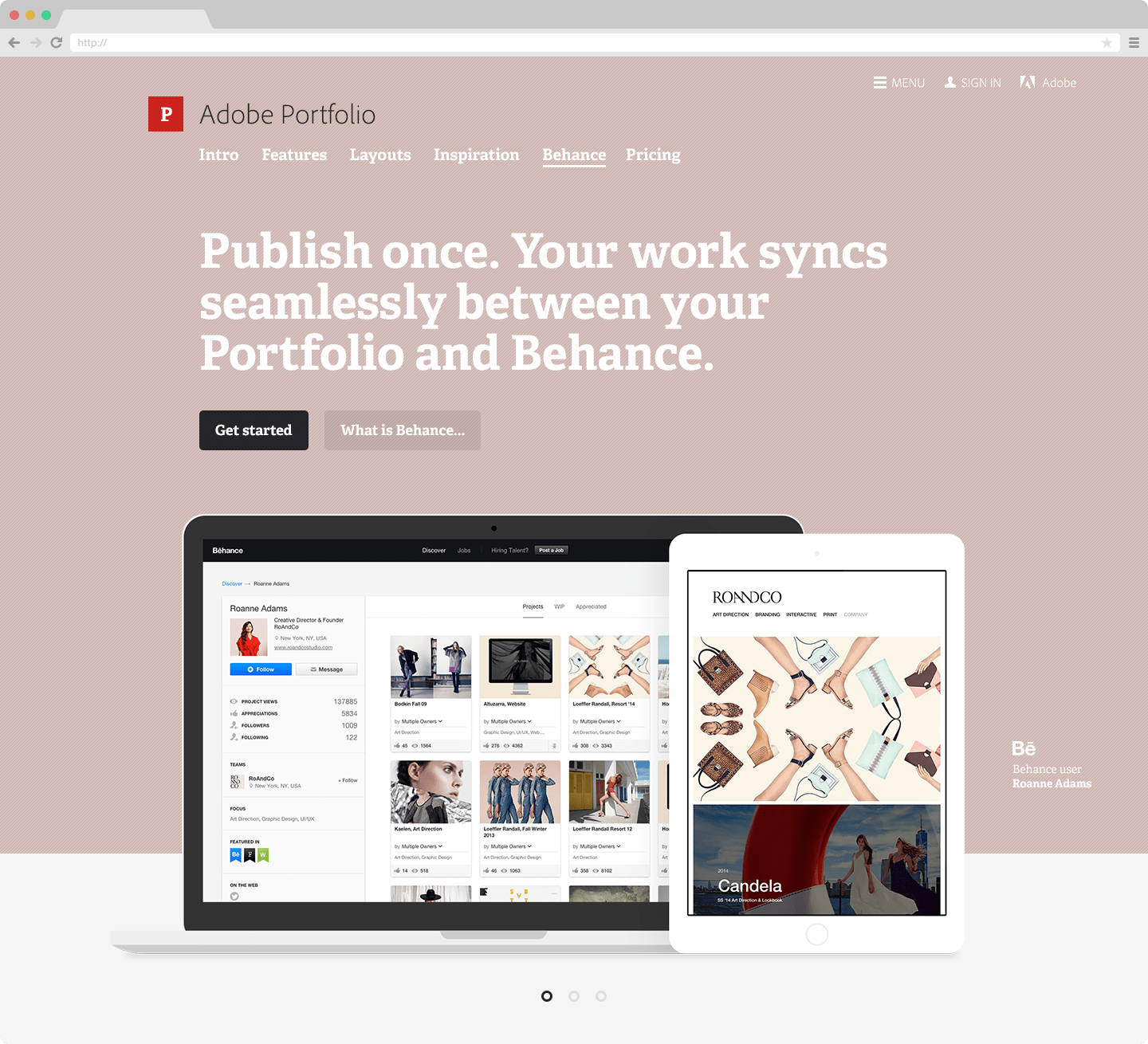 Adobe Portfolio marketing — by Andrew Couldwell