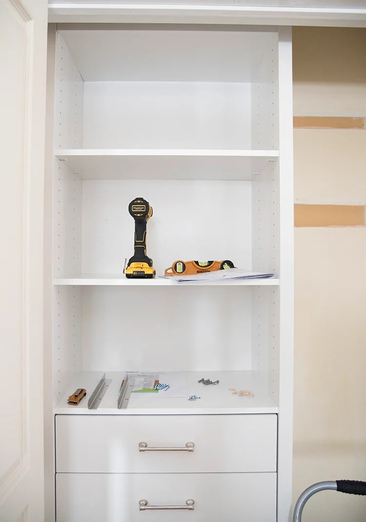 Closet Building Process