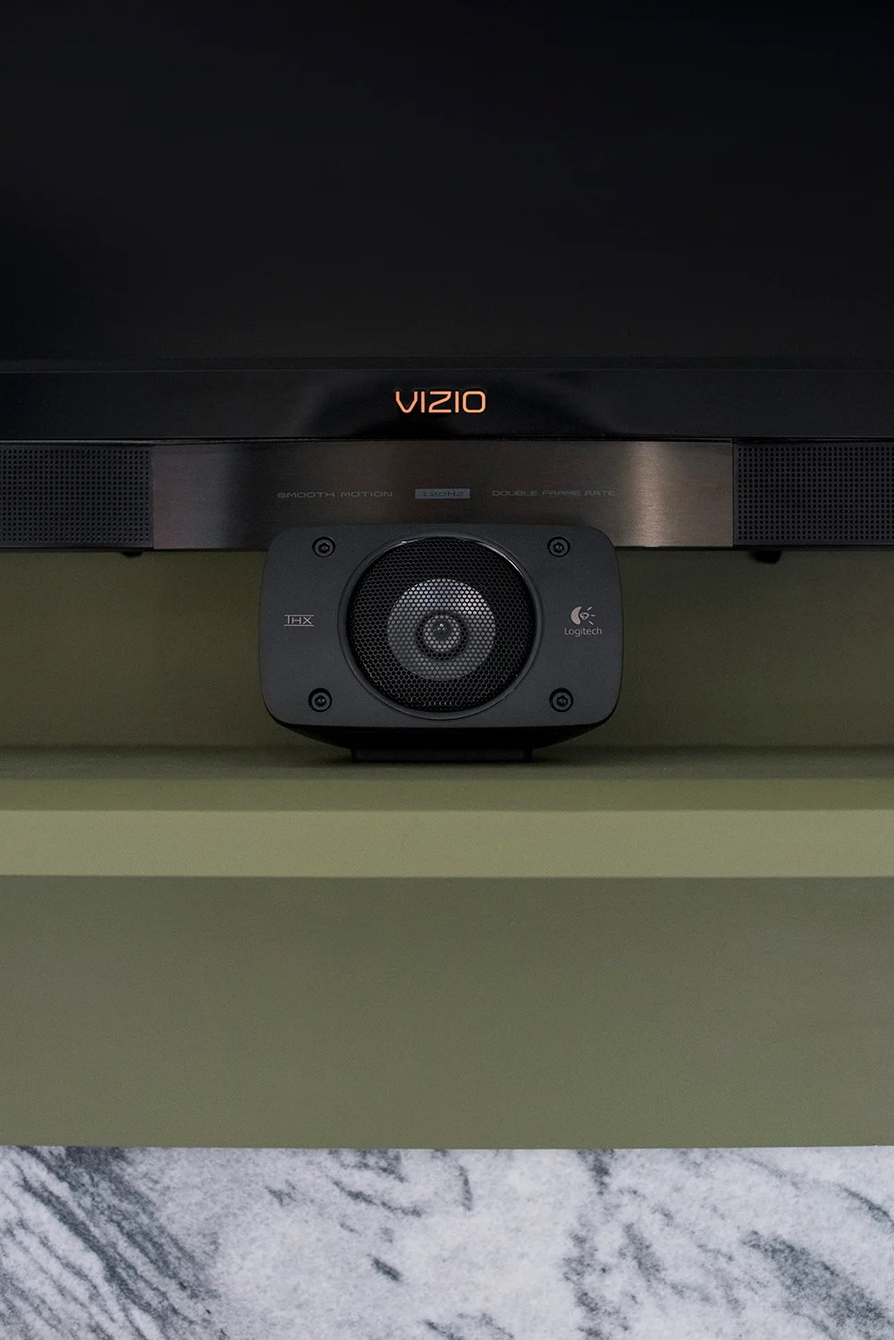 How to Hide Surround Sound - Room For Tuesday