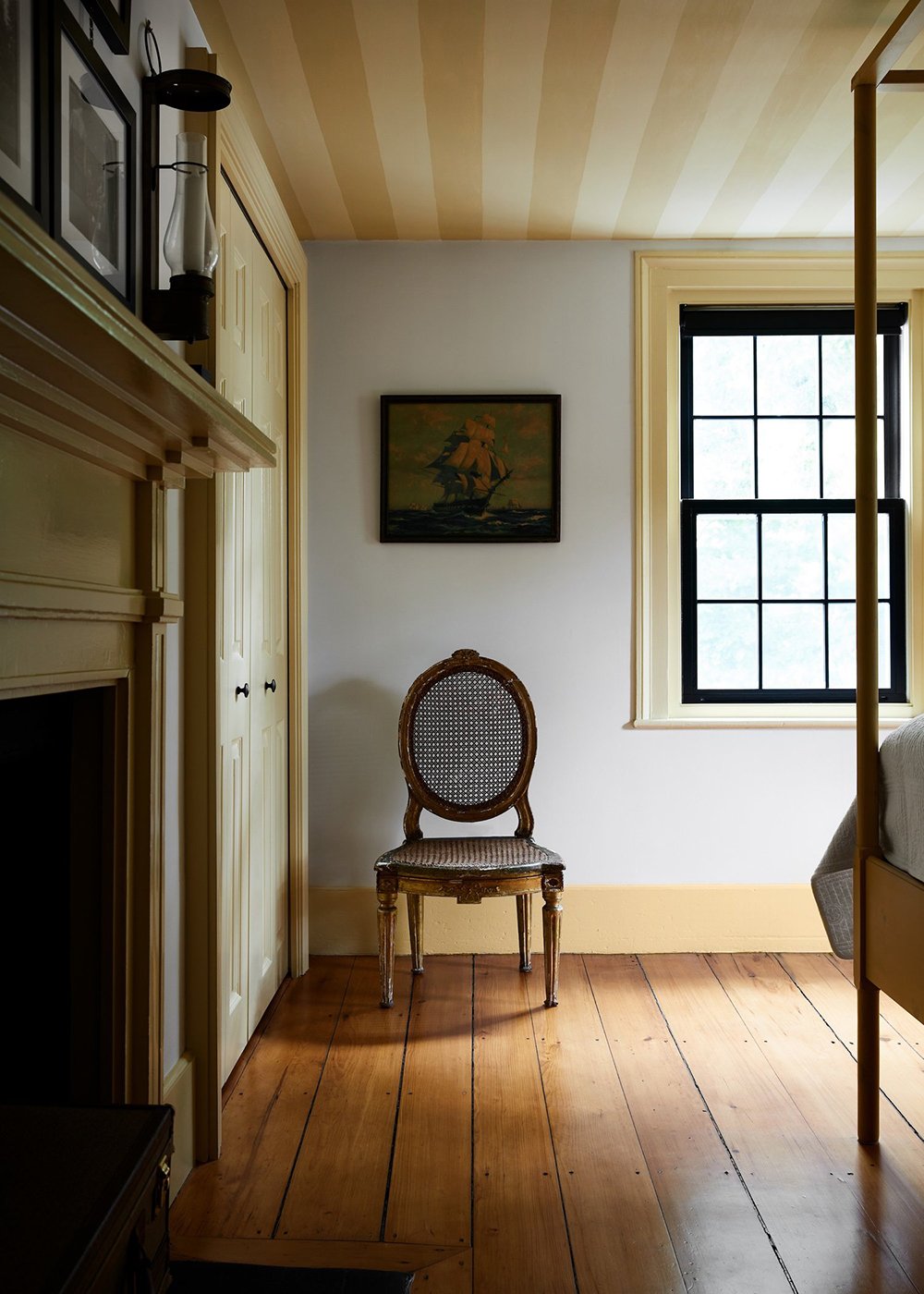 Striped Ceiling Room For Tuesday