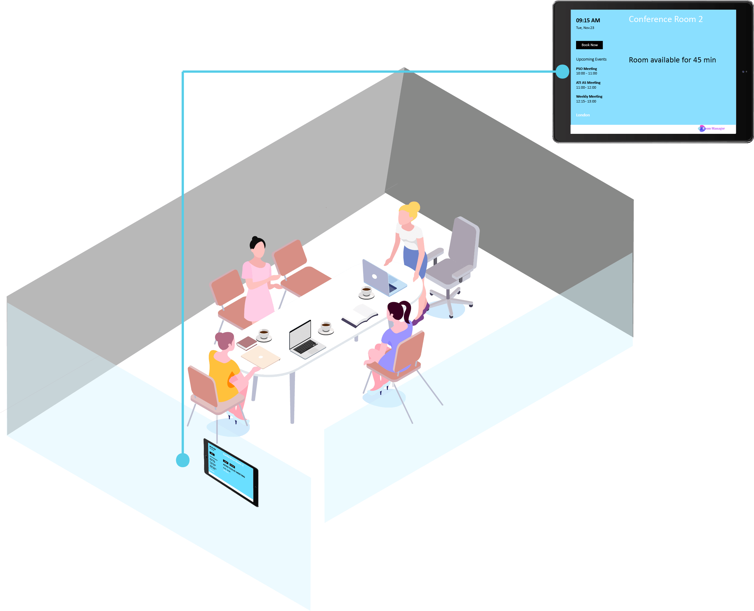 Conference Room Displays Room Manager Office 365