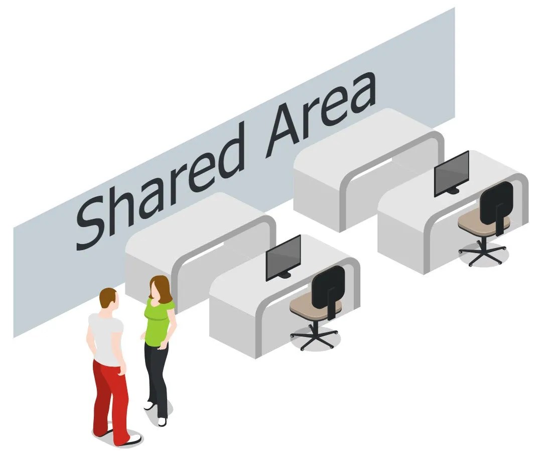 shared Area desk booking Room Manager Office 365