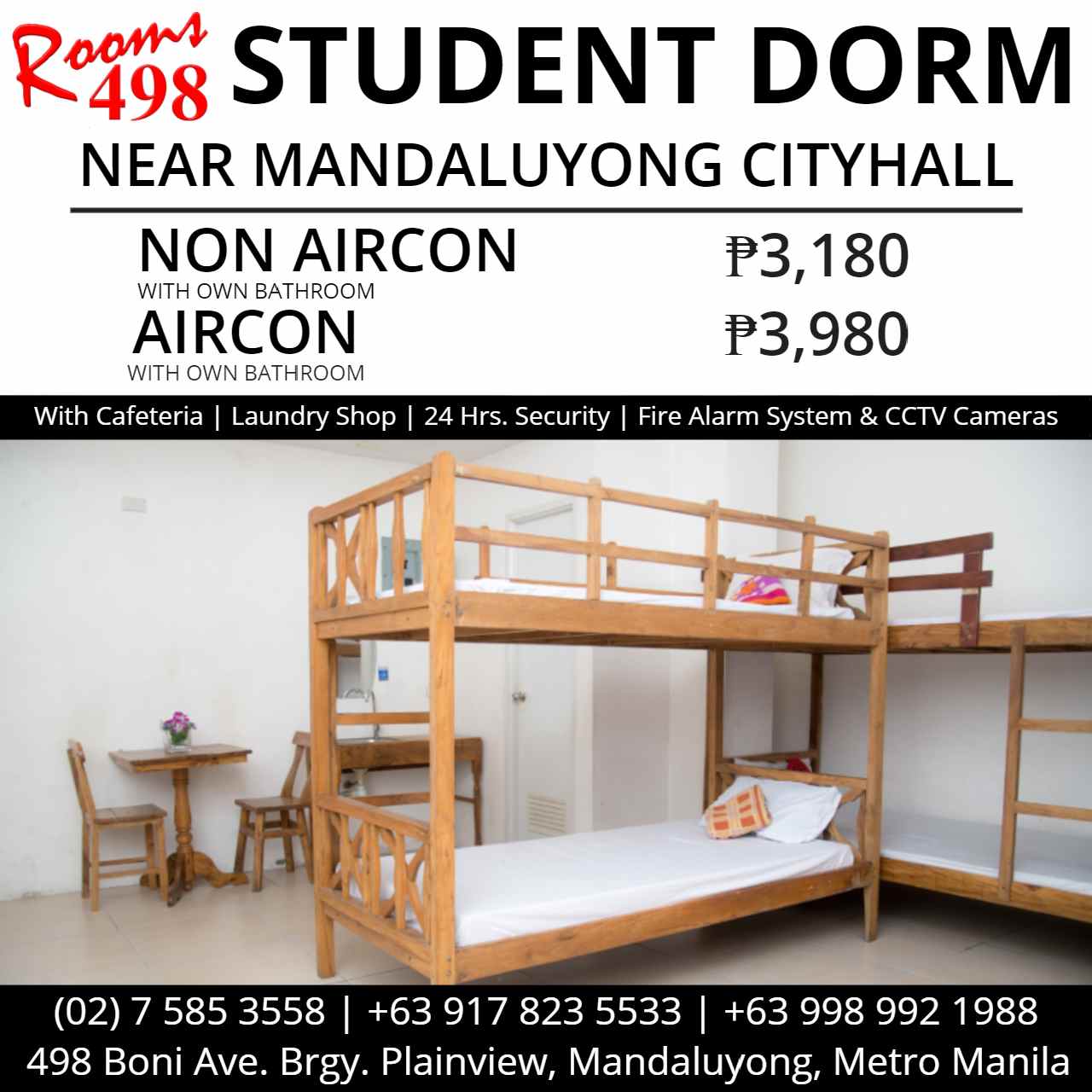 Bedspace Student Apartment Dormitory in Mandaluyong Metro Manila
