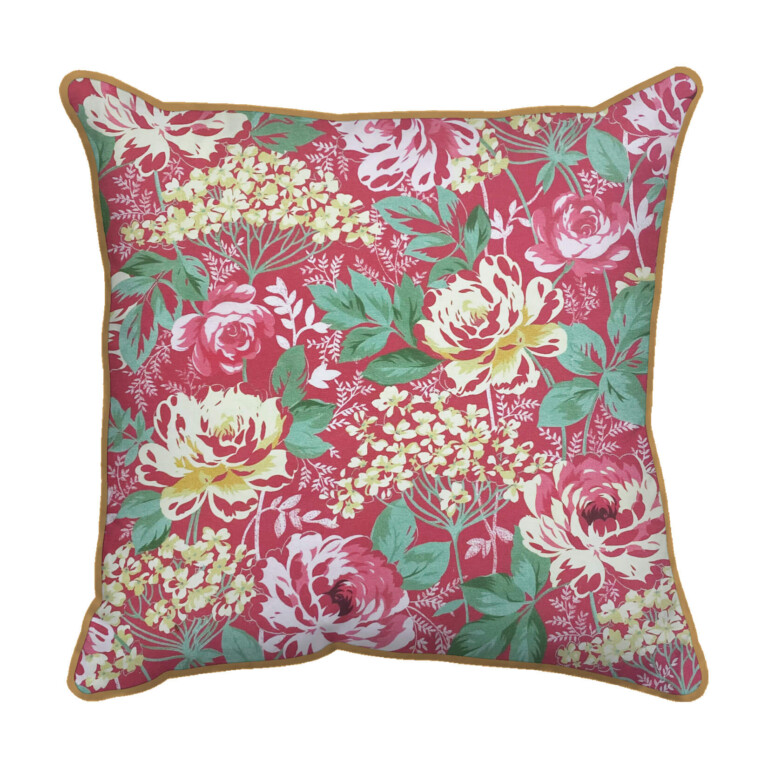 Laura Ashley Alys Raspberry Outdoor Cushion Rooms By Me