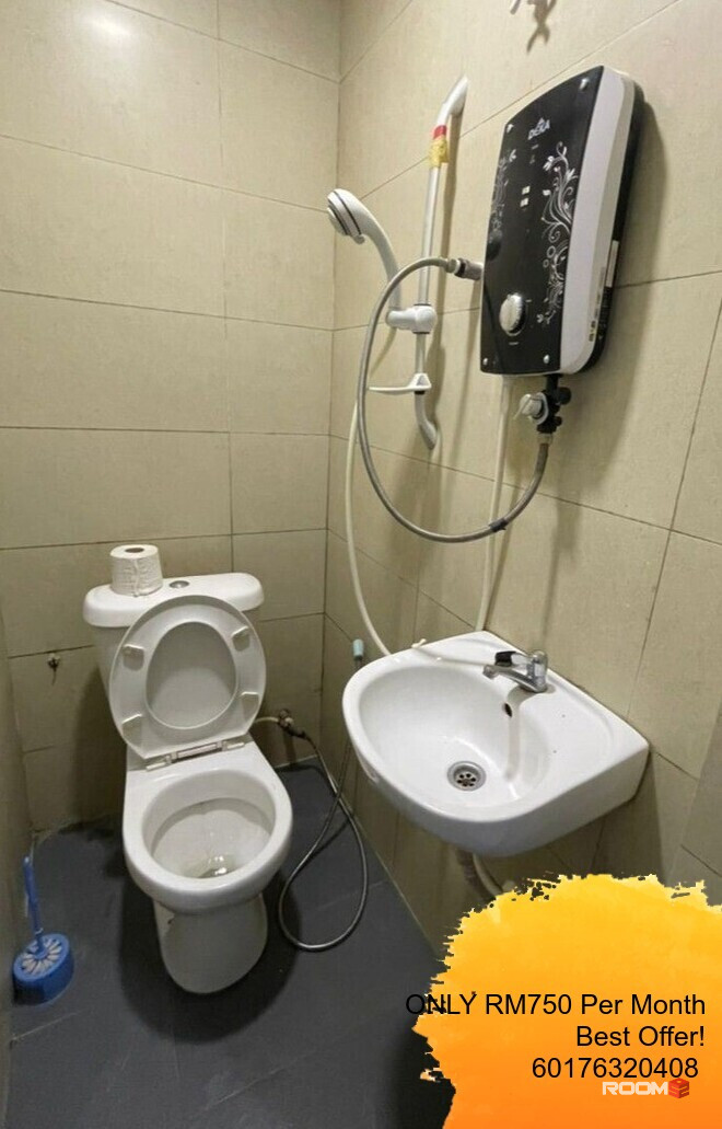 📌 Rm 300 Booking Fees ONLY 🌈Super Nice Master Room Private Bathroom 🎈