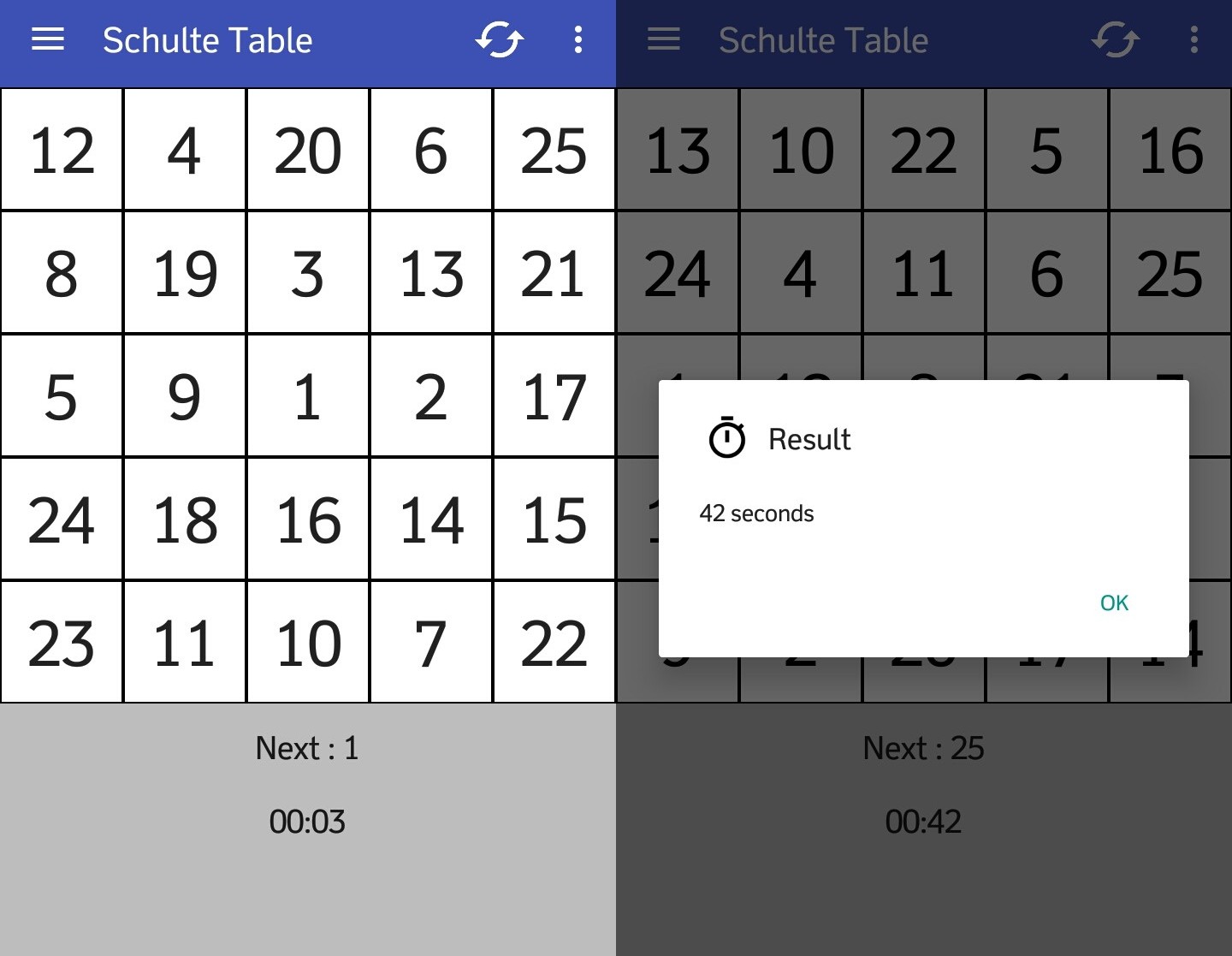 Schulte Table Review Best Practice to Improve Your Speed Reading Roonby