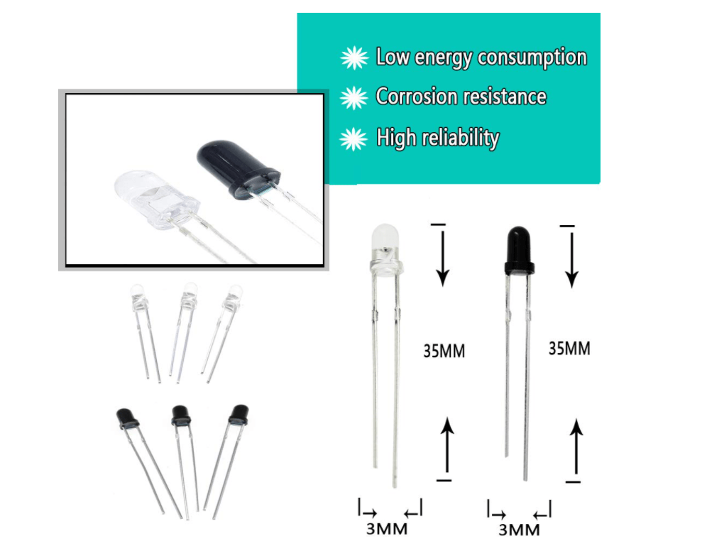 Led Infrarrojo Emisor 3mm