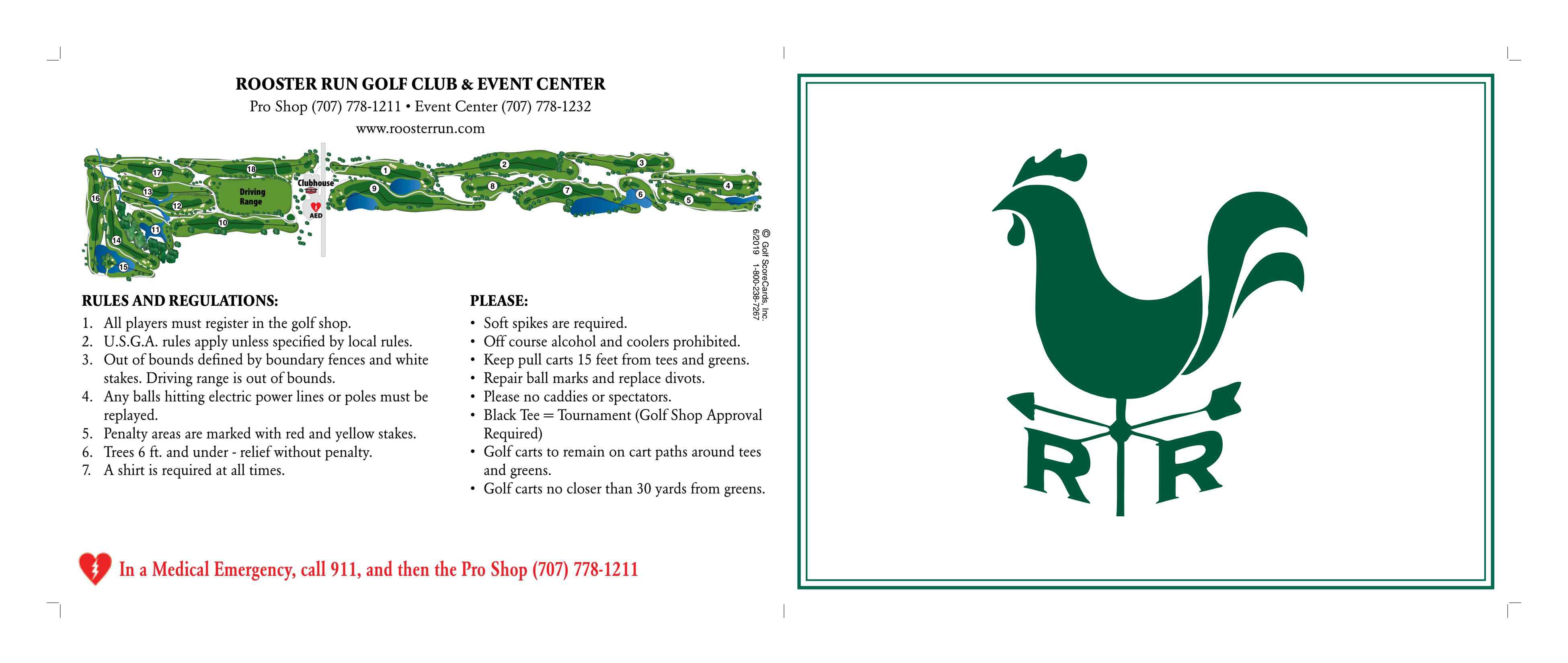 Golf Course Rooster Run