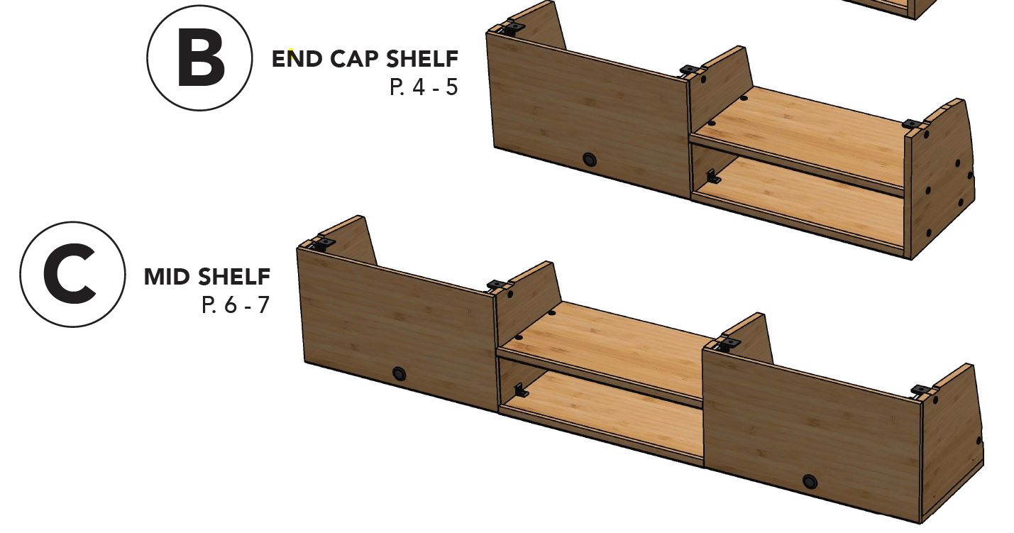 Upper Shelf Kit Roost Vans