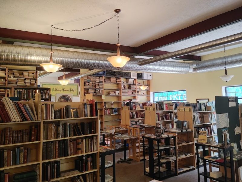 Hobart Book Village Roost with a view