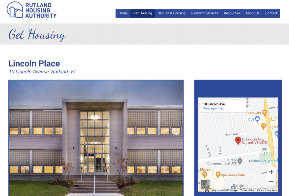 Root802 Launches Rutland Housing Authority site Root802