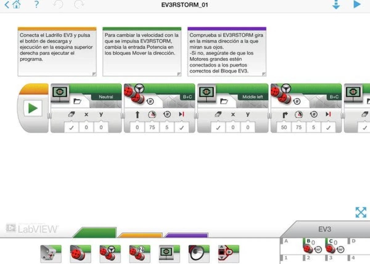 Da vida a tus robots MINDSTORMS EV3 con la app oficial