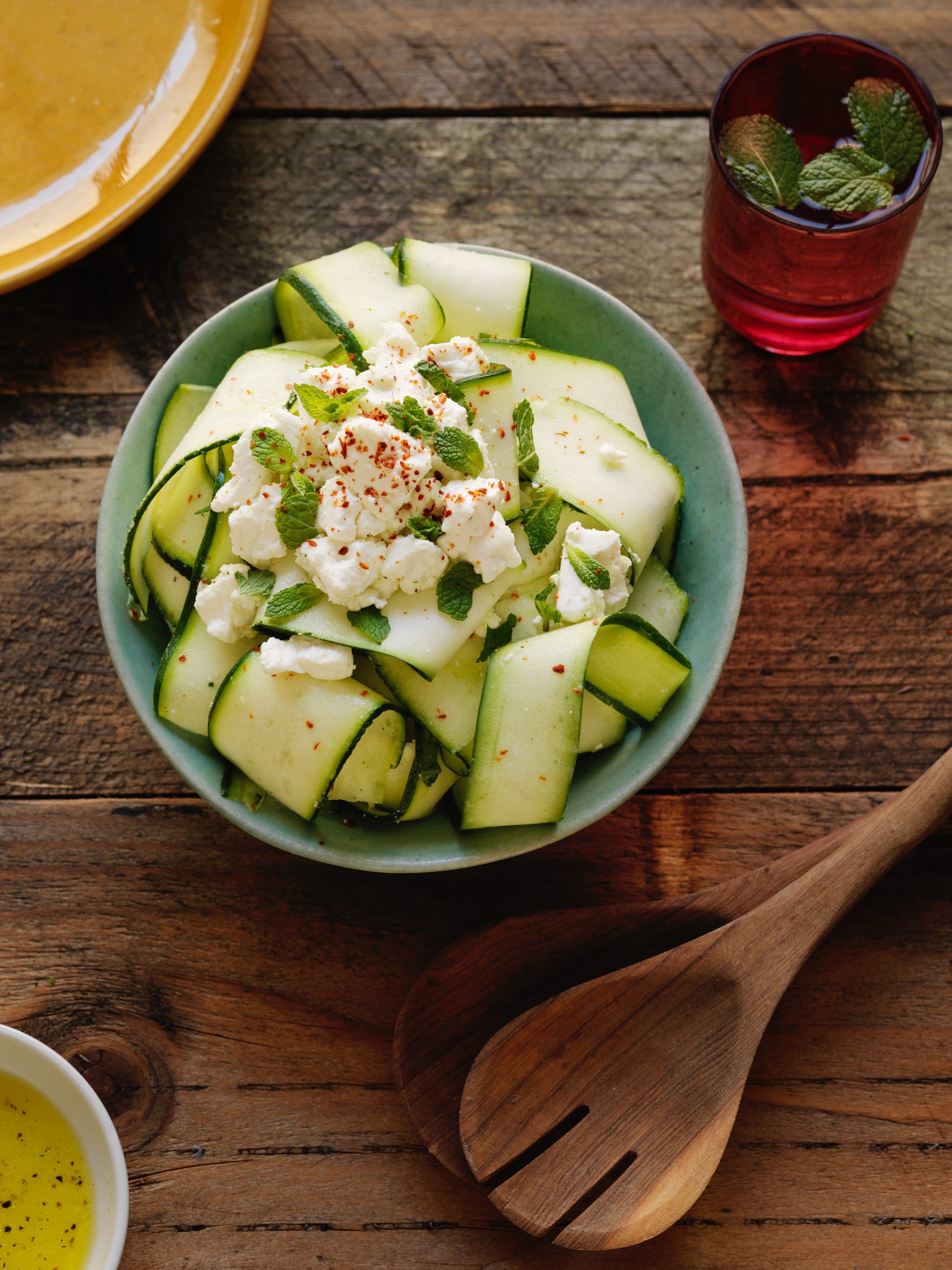 Courgette and Feta Salad Rooted Spices Single origin spices, unique