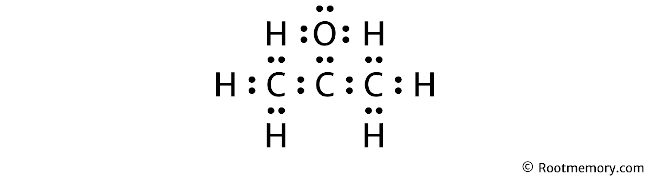 Lewis structure of acetone - Root Memory