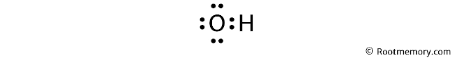 Lewis structure of OH- Root Memory