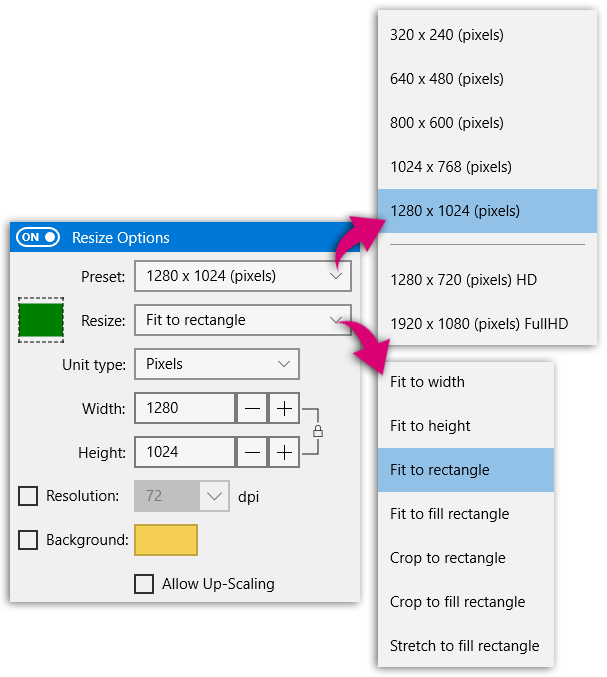 PhotoResize Bulk image resizer for Mac