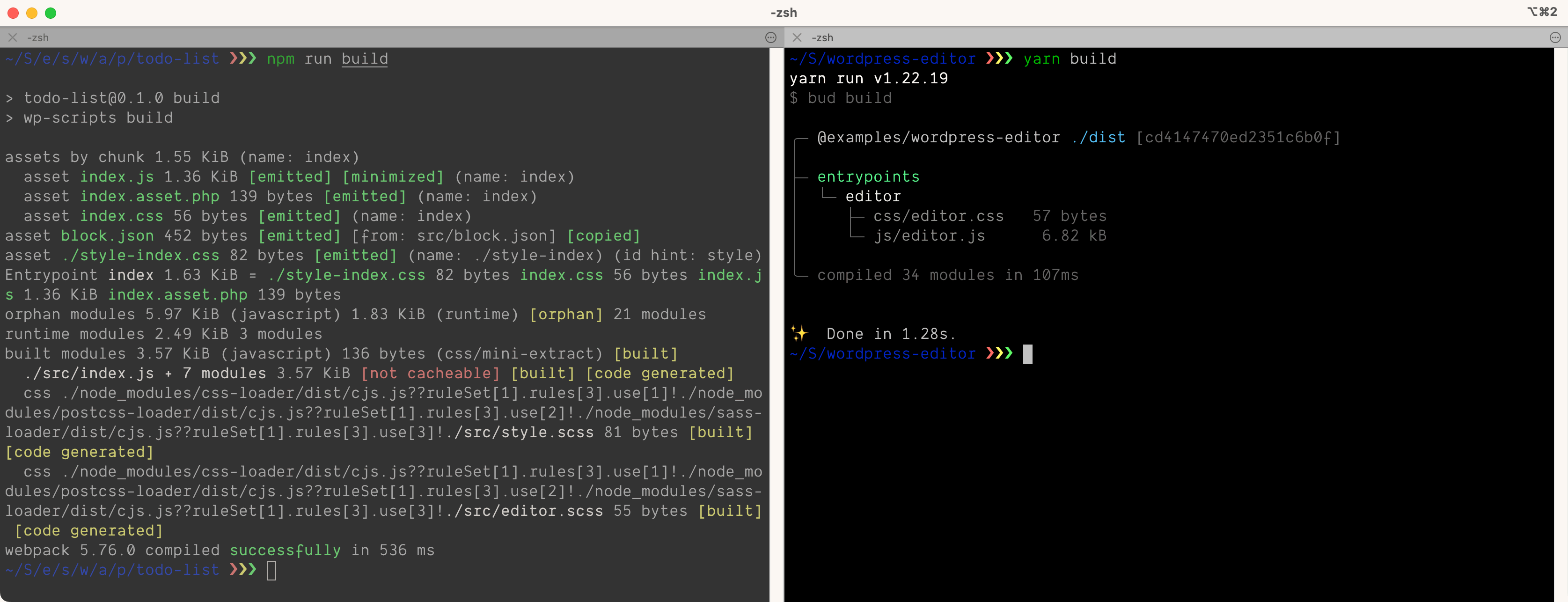 Block Editor Development with HMR Support Roots