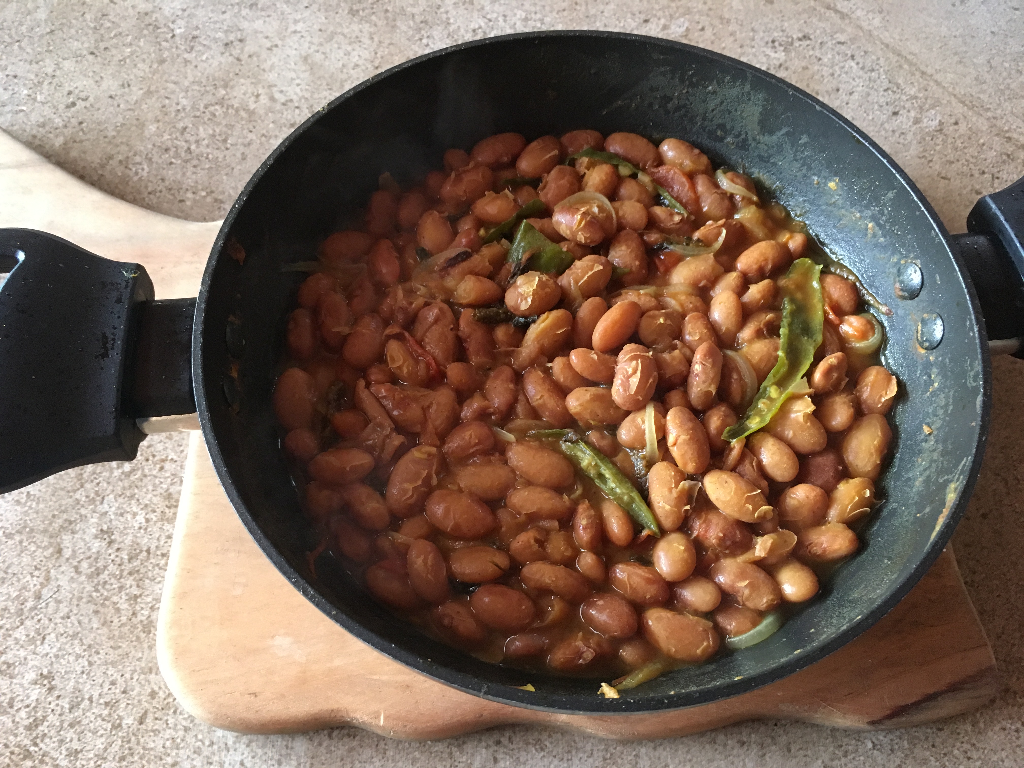 Naga Dish Recipe Kidney Beans Curry With Napa Roots and Leisure