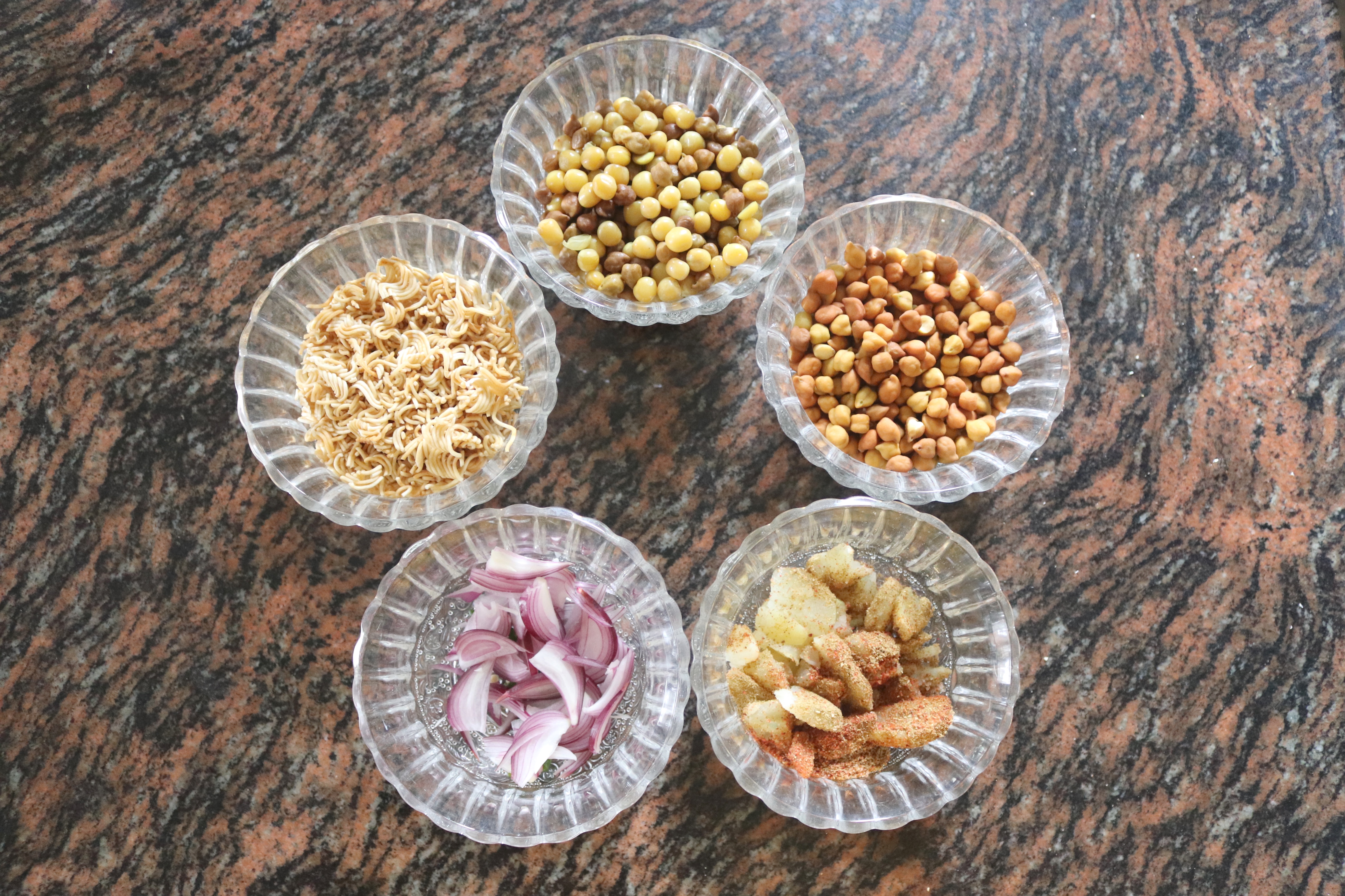 Recipe of Nagaland's Favorite Rainy Day Snack "Chana Mix" by Tiapong