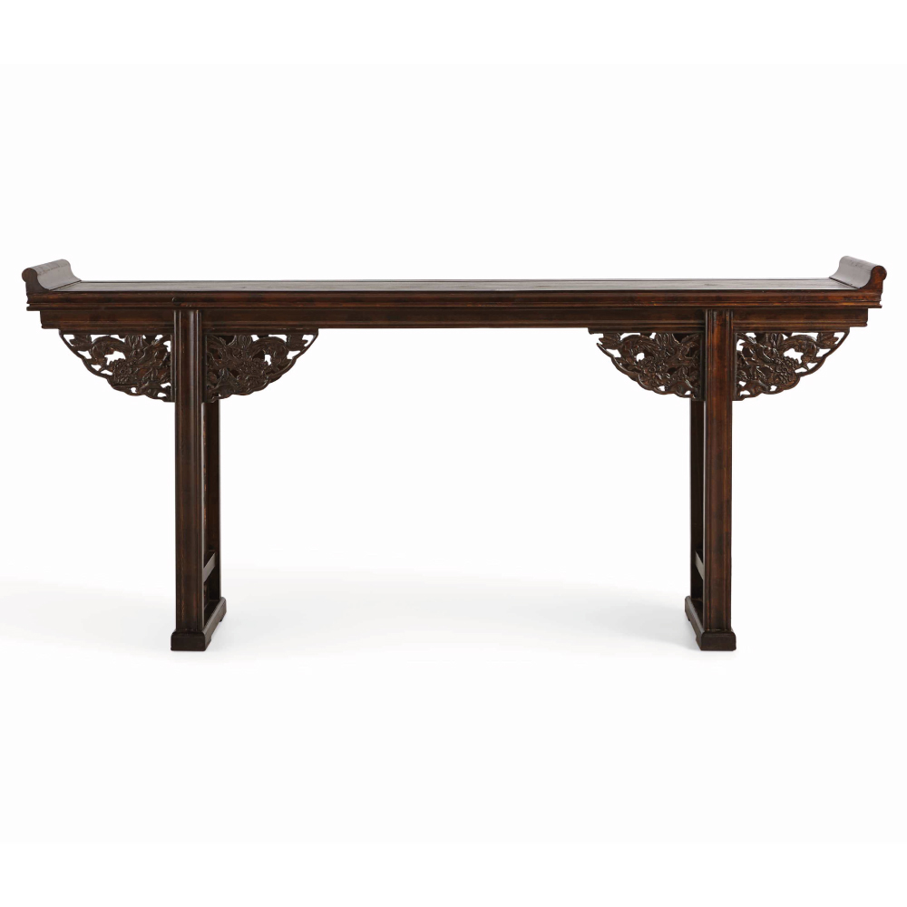 Zing Console Table Roots Burg Natural wood furniture