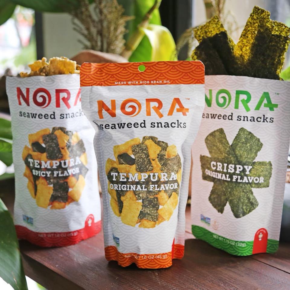 NEW! Nora Seaweed Snacks Roots Market A Natural Food, Organic, and