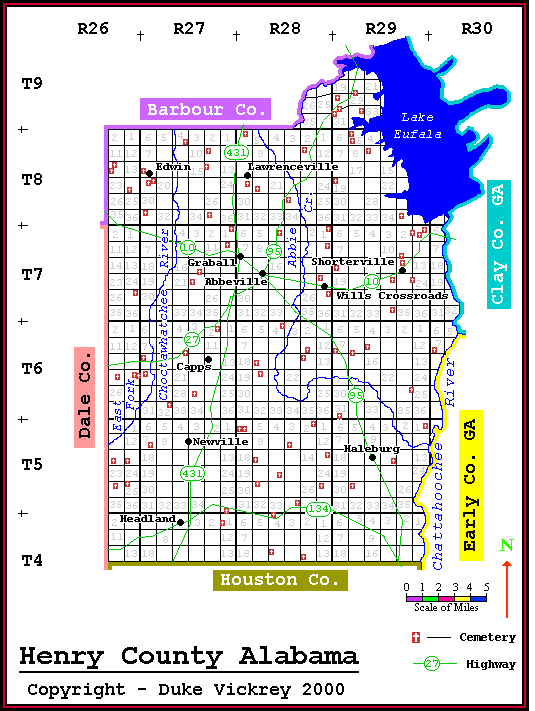 History of Henry County, Alabama