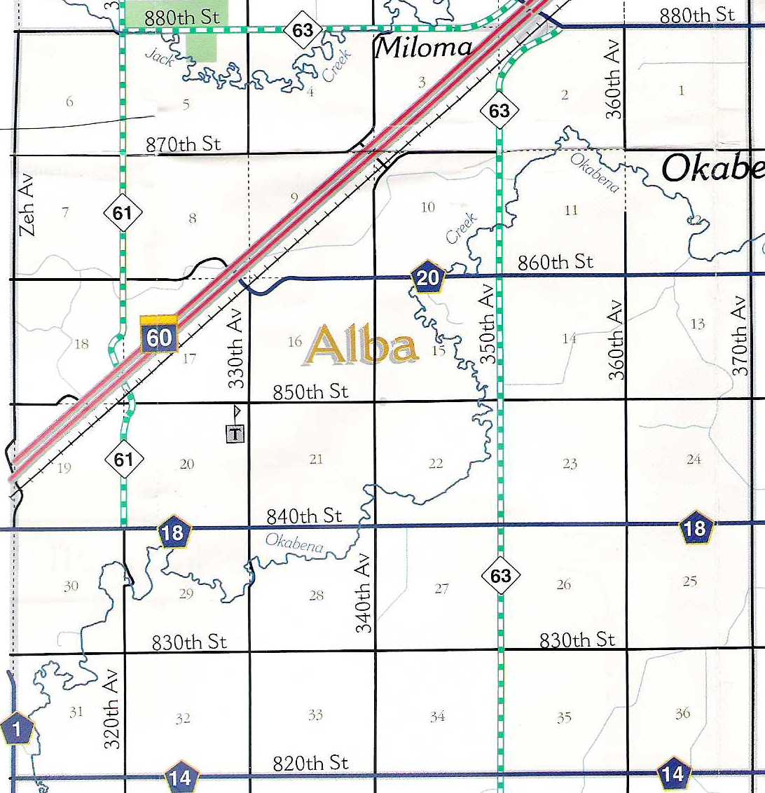 Maps Jackson County MN Gen