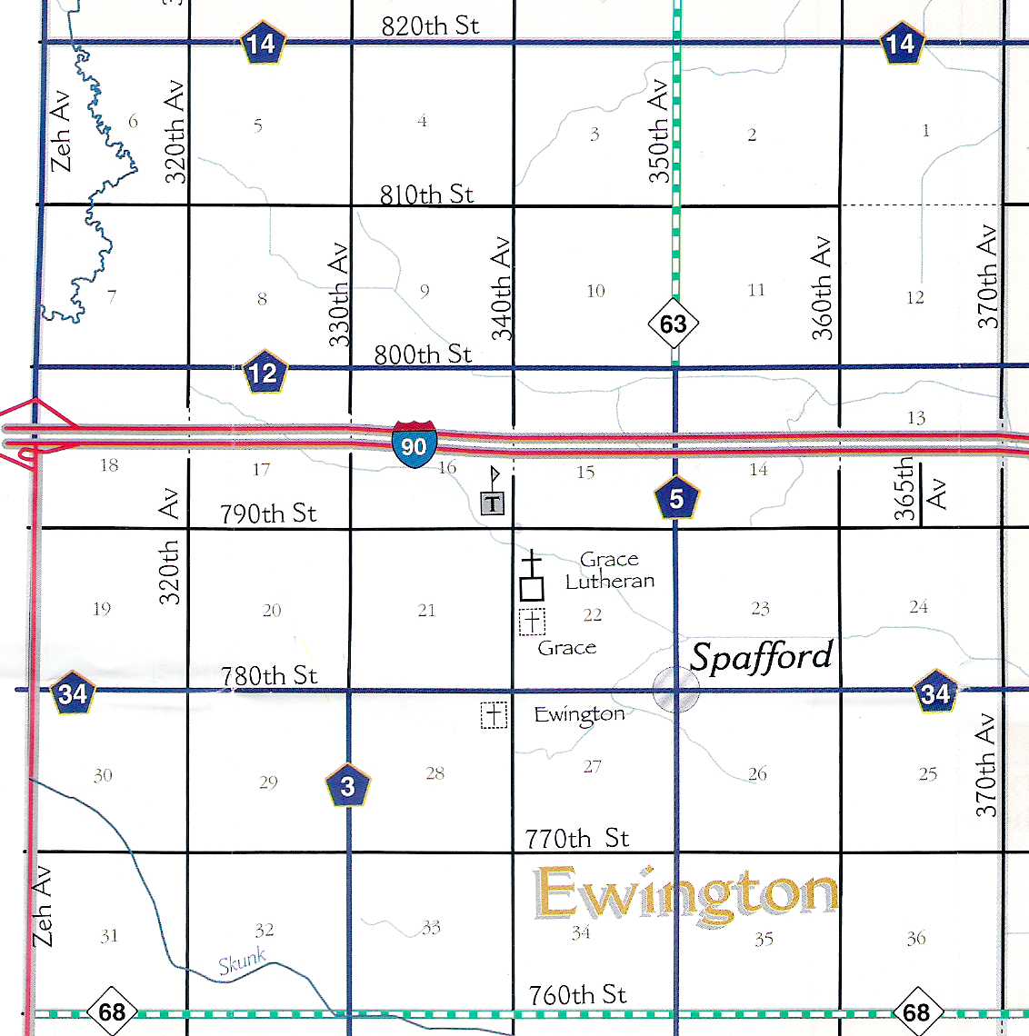 Maps Jackson County MN Gen