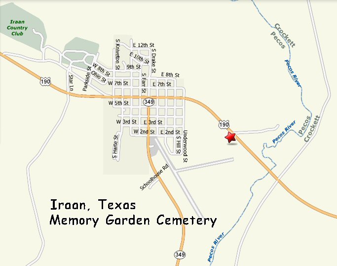 TXGen Pecos County, Texas Iraan Cemetery